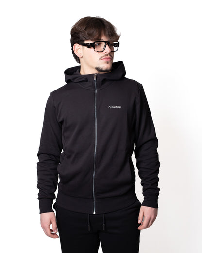 Felpa Calvin Klein fullzip con cappuccio uomo