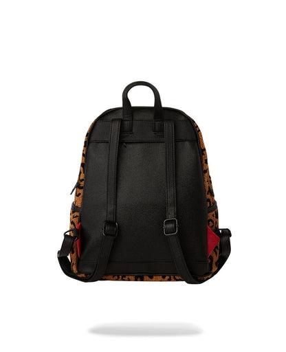 Zainetto Sprayground marrone chenille chetetah savage backpack