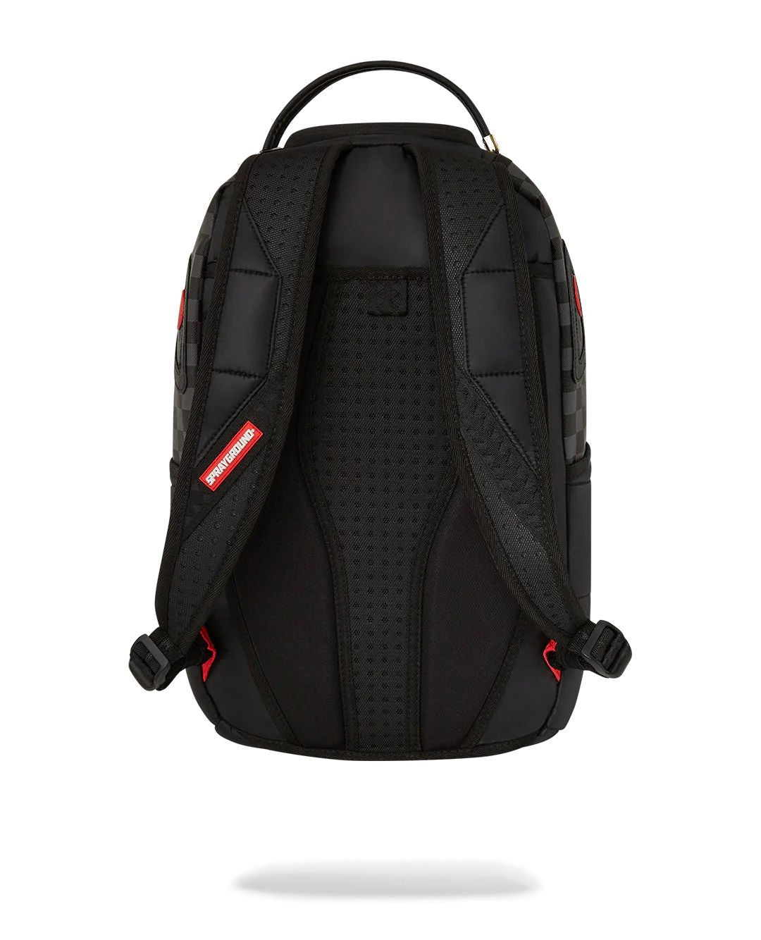 Zaino Sprayground nero black puffer grey check backpack