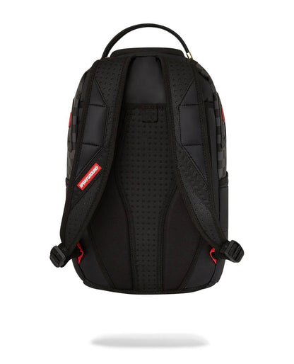 Zaino Sprayground nero black puffer grey check backpack