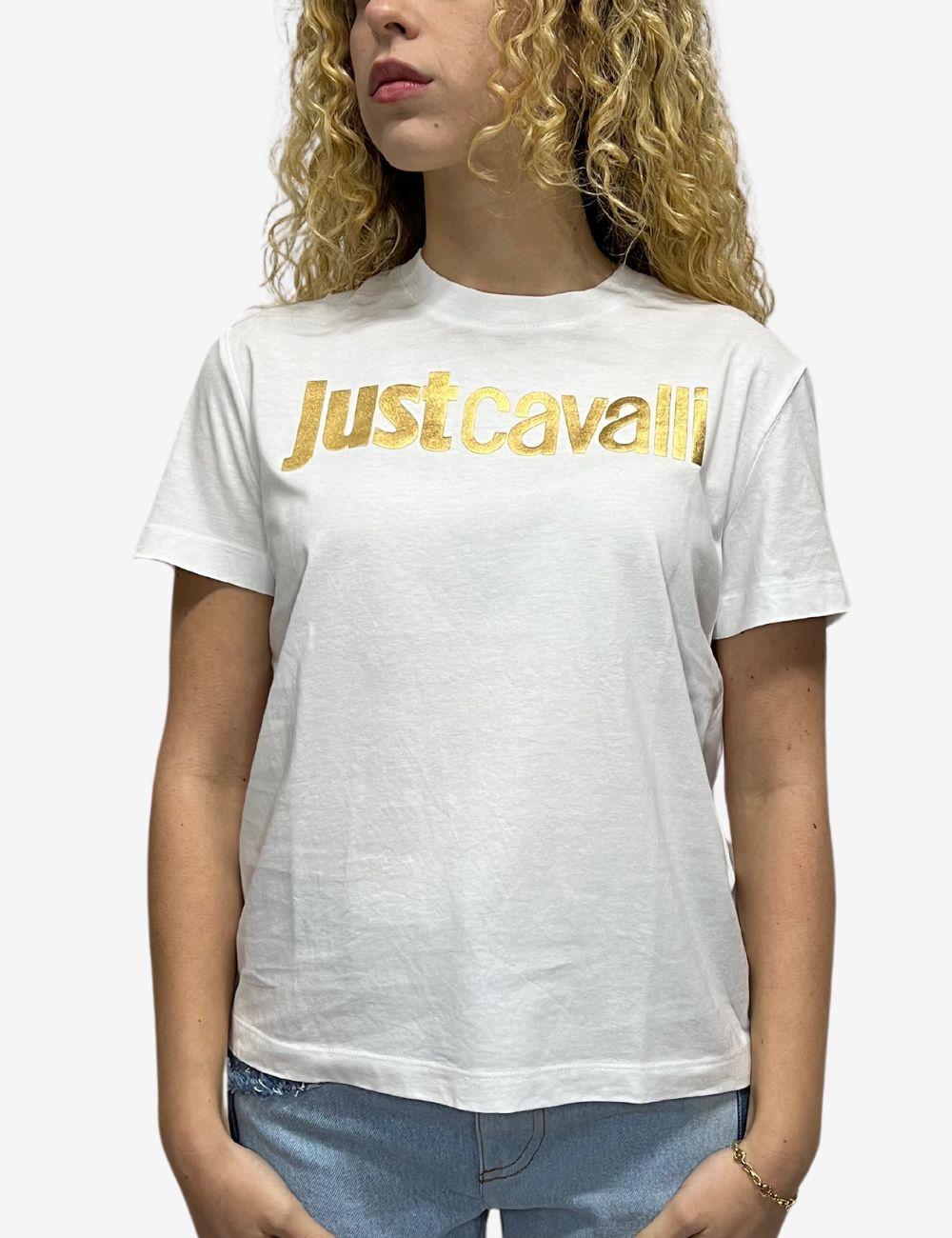 T-Shirt Just cavalli con logo donna