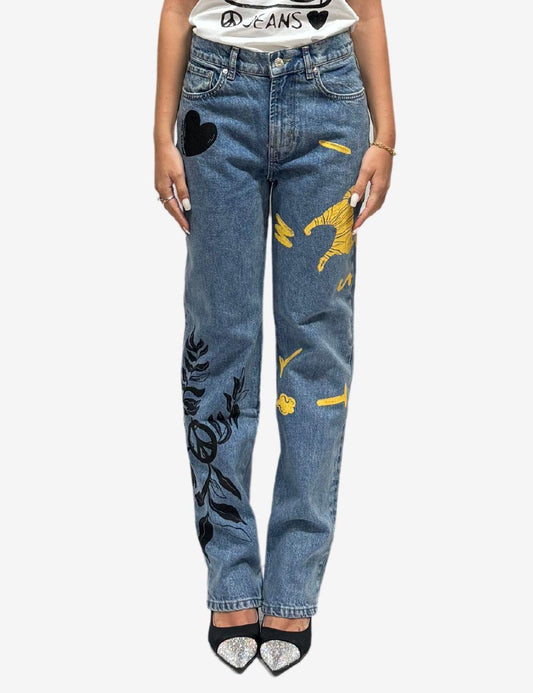 Jeans Moschino Jeans con stampe donna