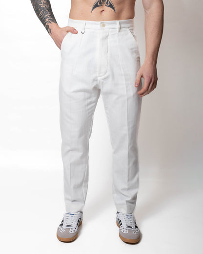 Pantalone Gaelle chino con patch uomo