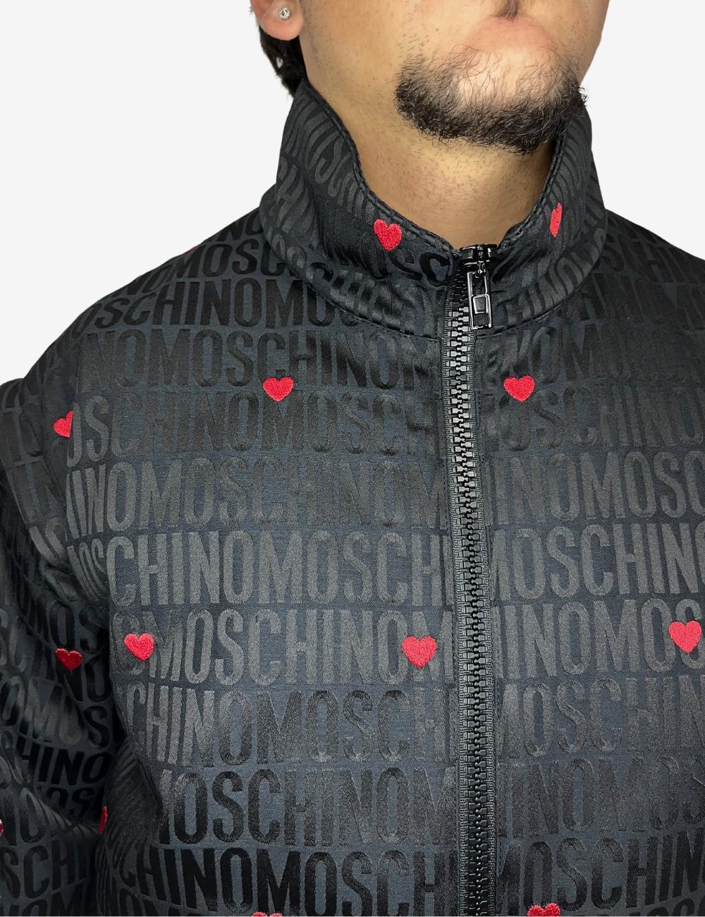 Giubbotto love moschino uomo best sale