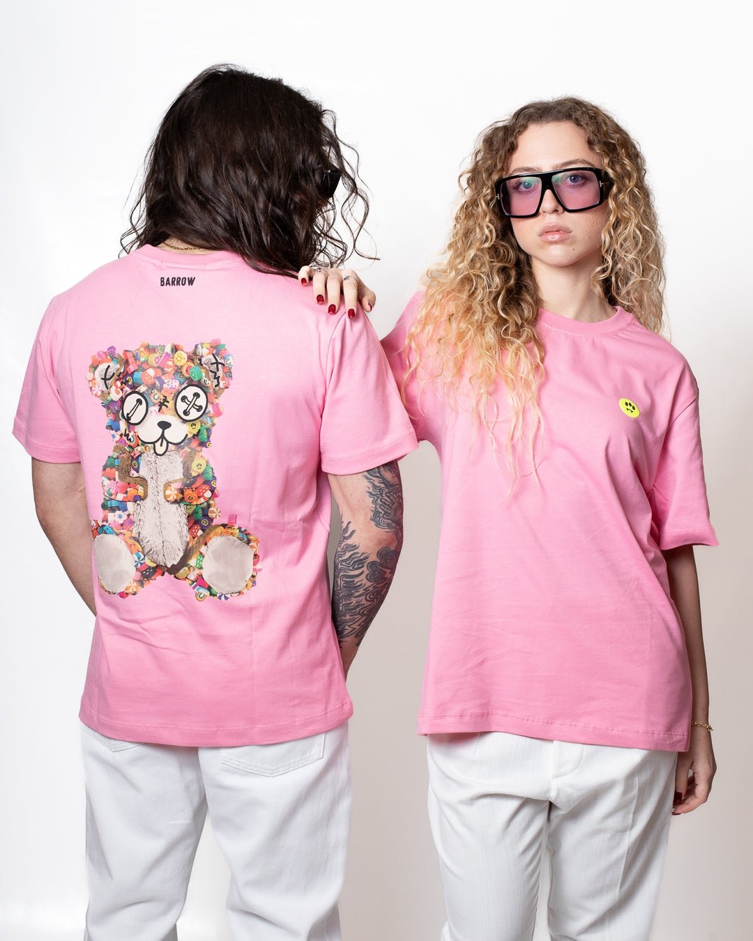 T-Shirt Barrow con stampa "Teddy Candy"