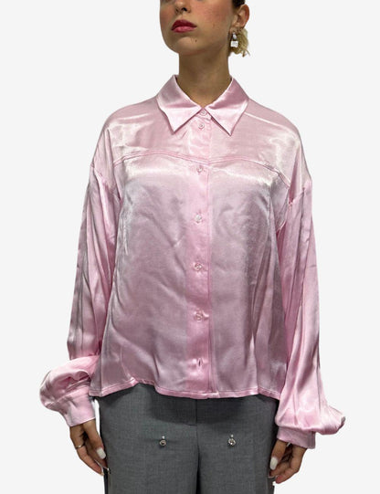 Camicia Twinset Actitude effetto seta donna