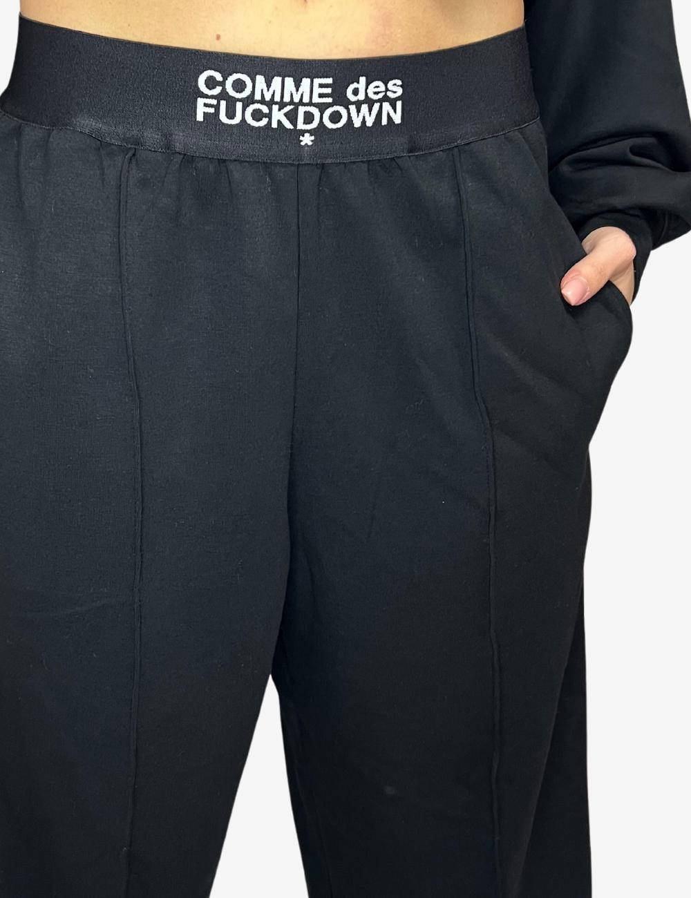 Pantalone Comme des Fuckdown con elastico logato donna