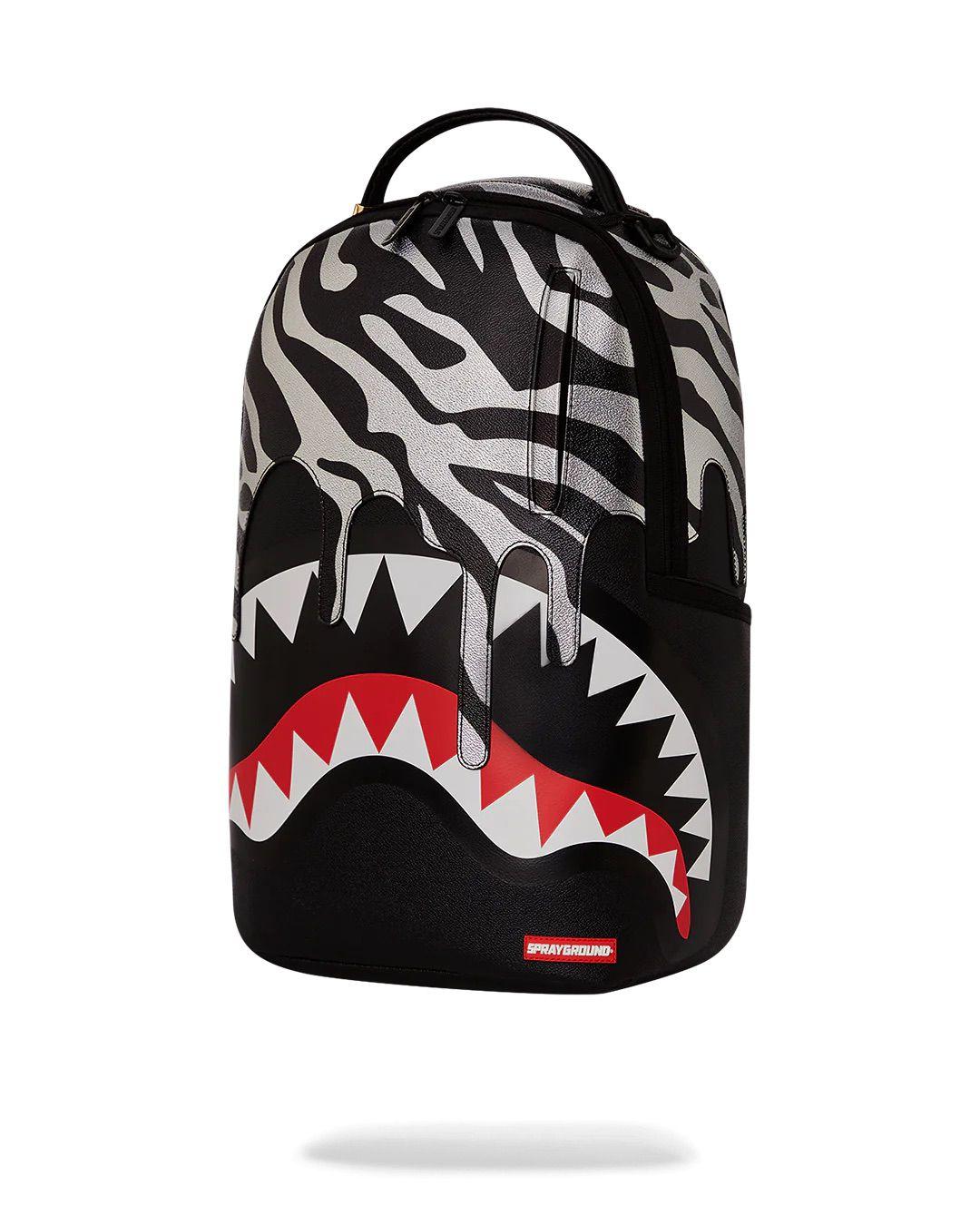 Zaino Sprayground nero ze shark predator dlxsv backpack