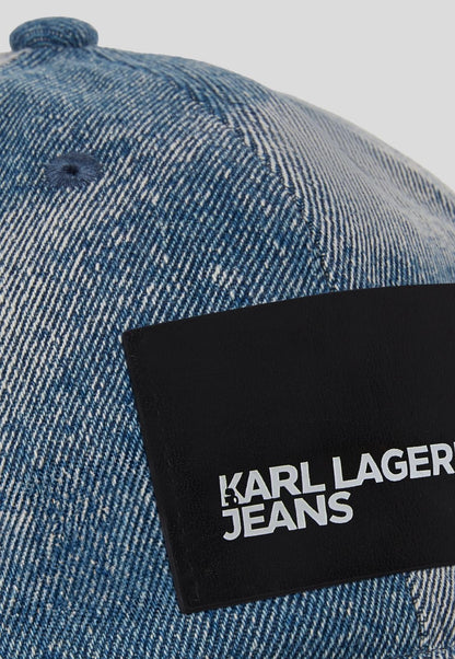 Cappello Karl Lagerfeld Jeans in denim con logo