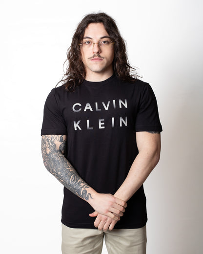 T-Shirt Calvin Klein con logo stampato uomo