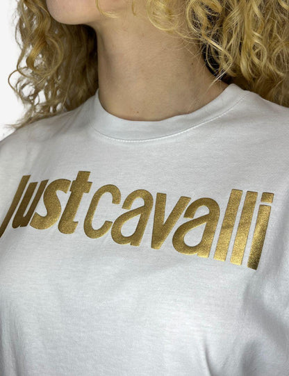 T-Shirt Just cavalli con logo donna