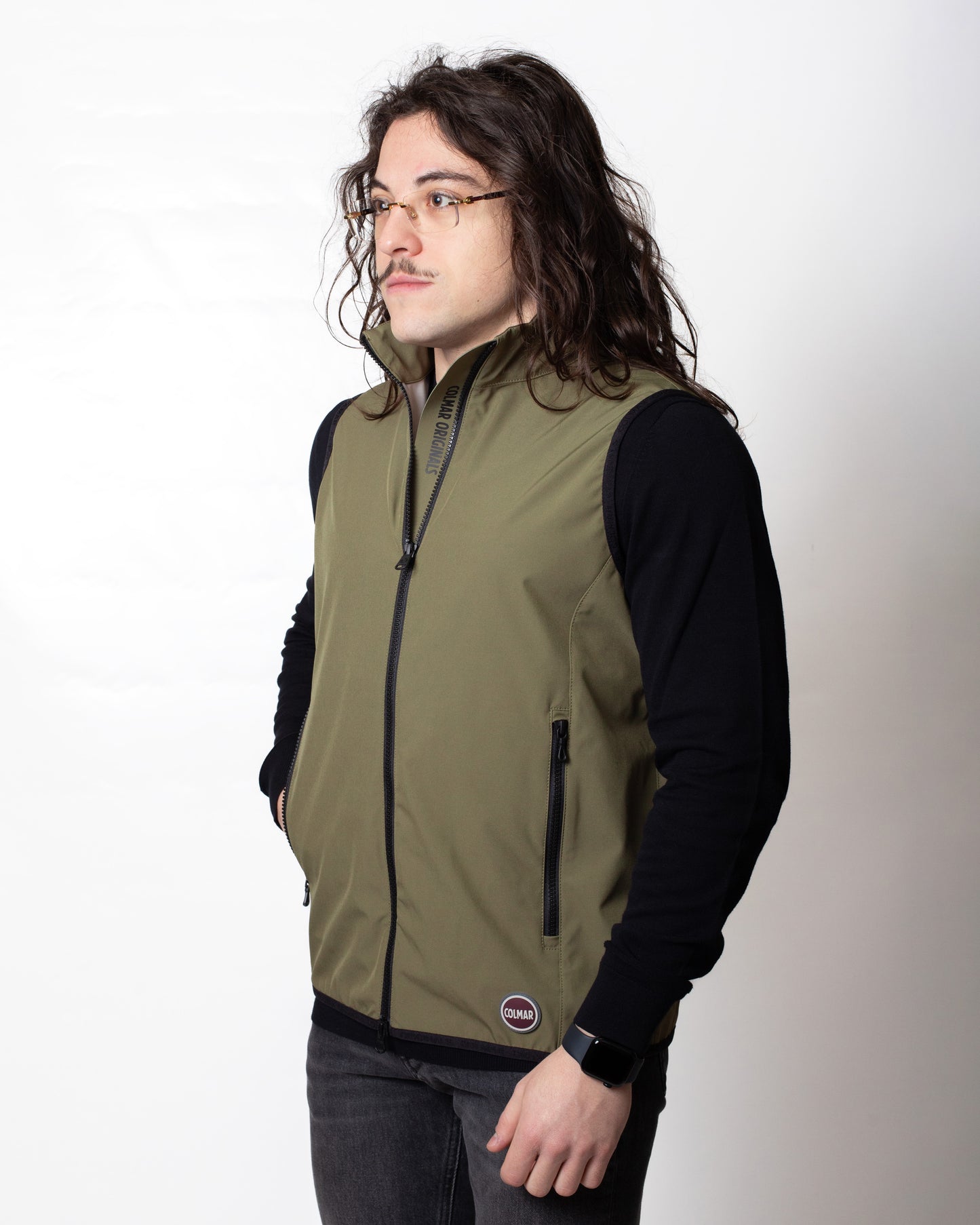 Gilet Colmar impermeabile in softshell uomo