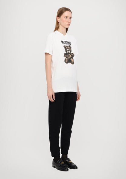 T-Shirt Moschino con maxi stampa "Teddy Bear"