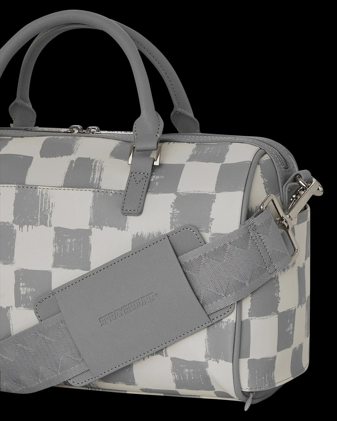 Borsa Sprayground bianco vanquish cream mini duffle