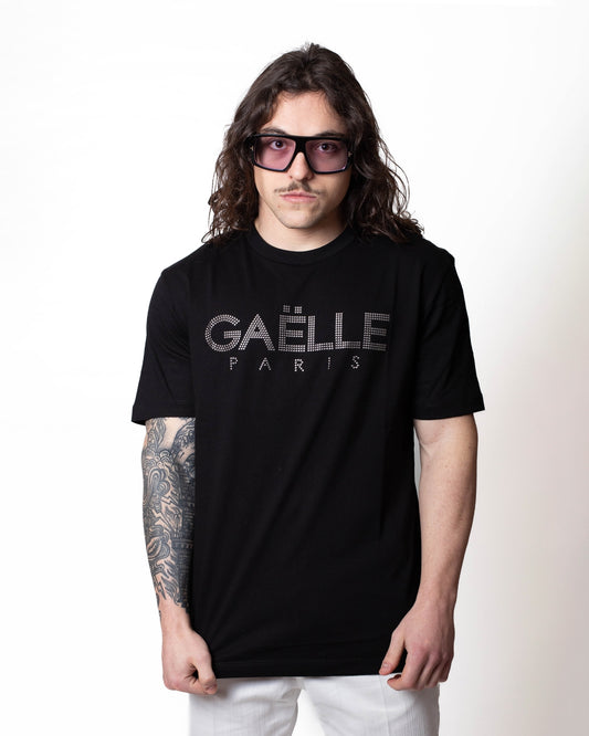 T-Shirt Gaelle con borchie uomo