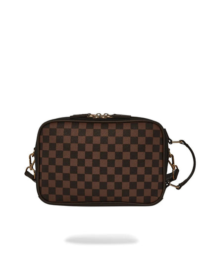 Pochette e beauty Sprayground marrone spec ops pixel emboss toiletry