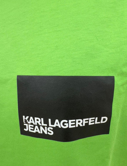 T-Shirt Karl Lagerfeld con etichetta logata uomo