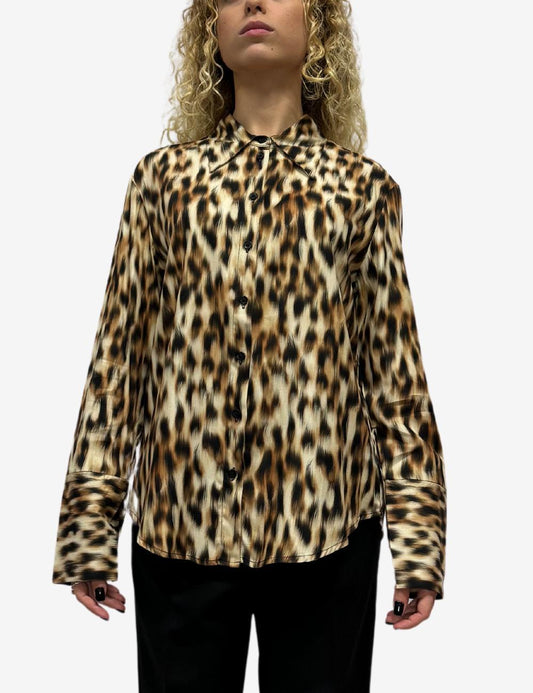 Camicia Silvian Heach animalier donna