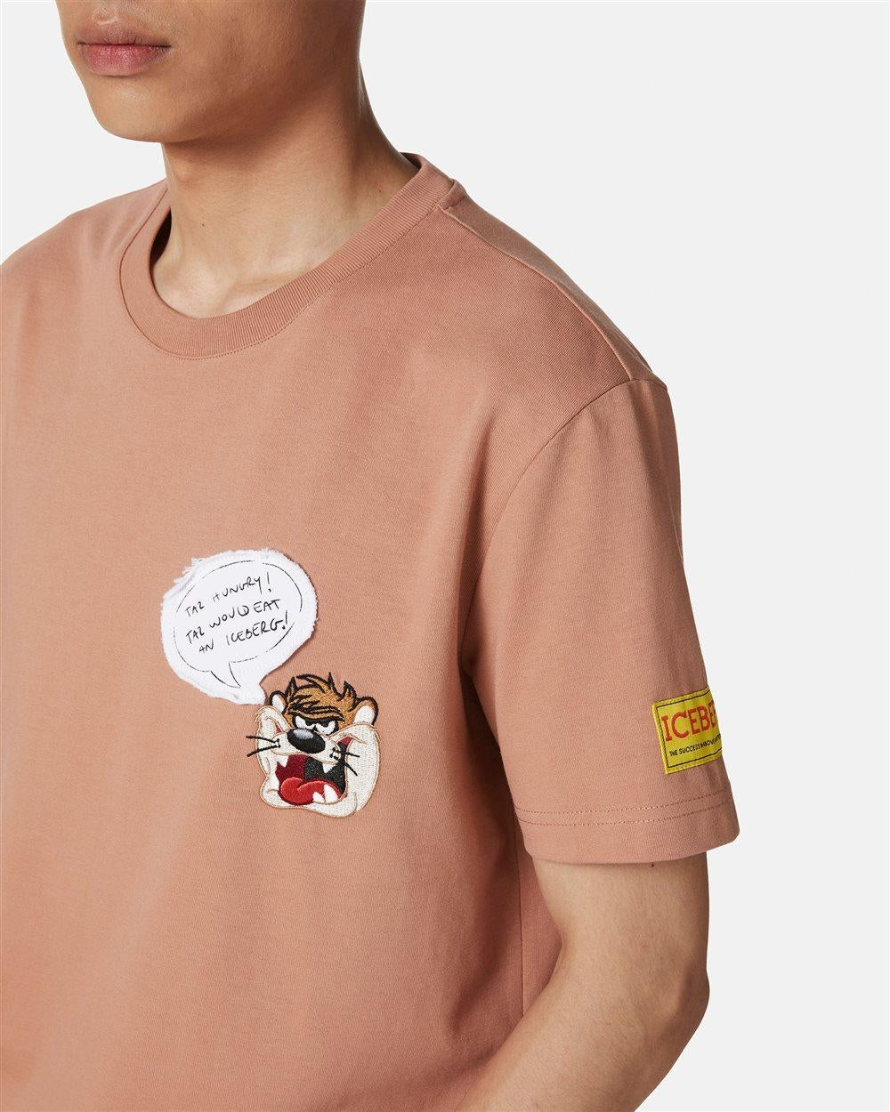 T-Shirt Iceberg X Looney Tunes con ricamo uomo