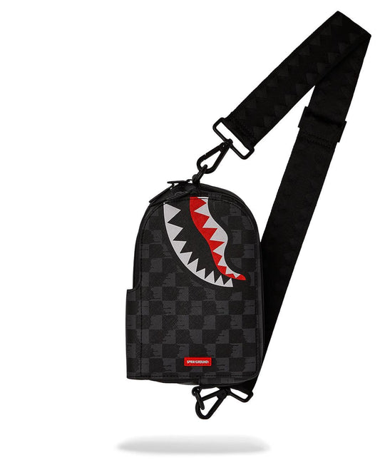 Tracolla Sprayground nero atomic vapor backpack sling