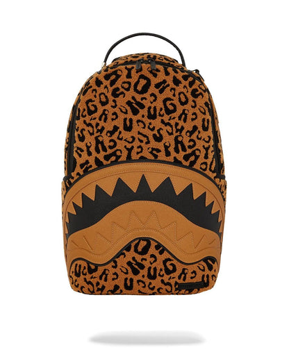 Zaino Sprayground marrone chenille cheetah backpack