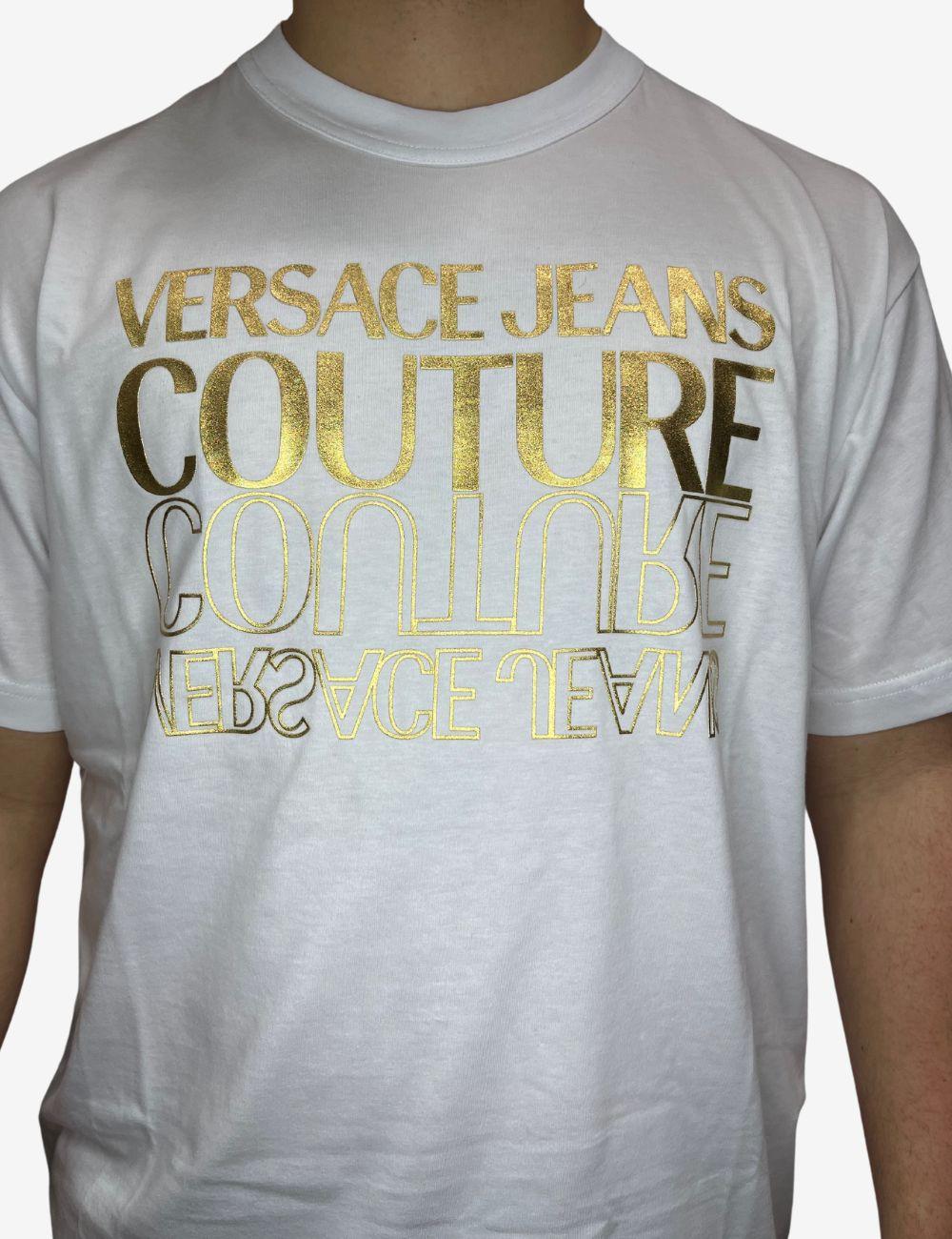 T-Shirt Versace Jeans Couture stampata uomo