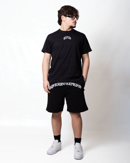 Shorts Sprayground "Goth Shark" in felpa