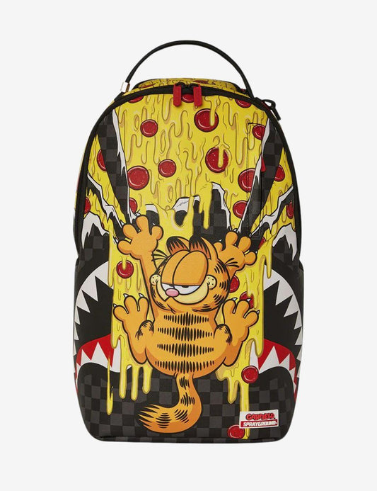 Zaino Sprayground nero Garfield pizza drips dlxsv backpack