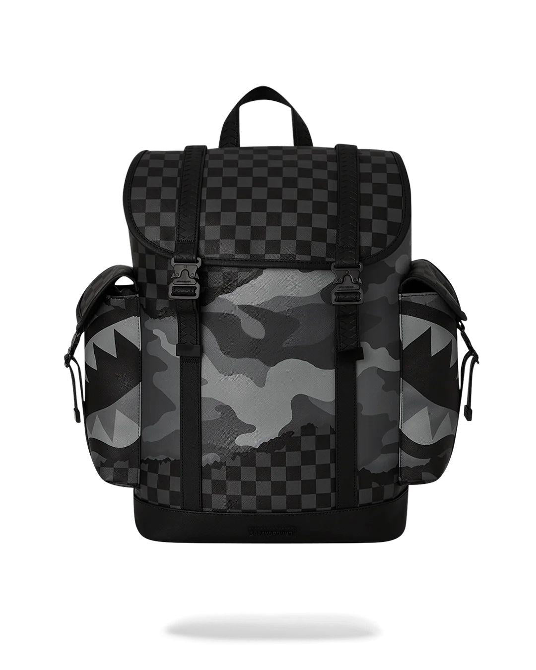 Zaino Sprayground nero 3AM riptide Monte Carlo dlxsv backpack