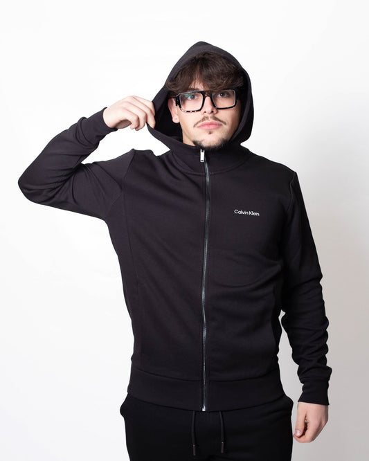 Felpa Calvin Klein fullzip con cappuccio uomo