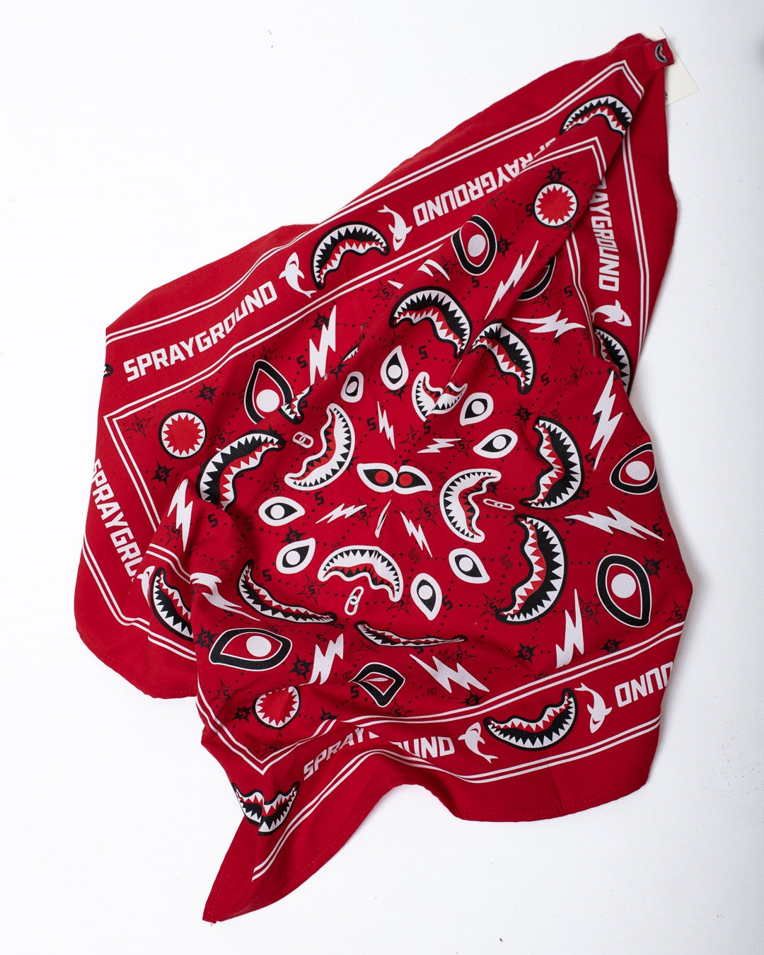 T-Shirt Sprayground "Red Bandana" e ricamo