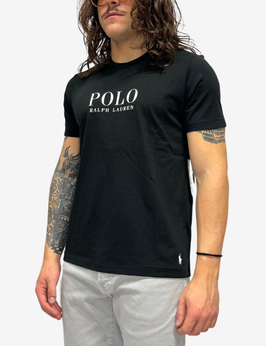 T-Shirt Polo Ralph Lauren con logo e ricamo uomo