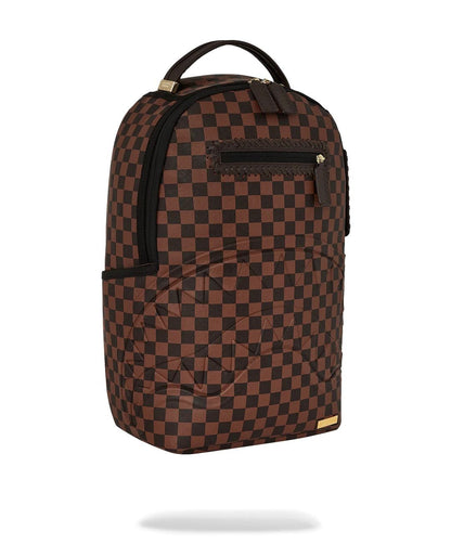 Zaino Sprayground marrone core emboss check backpack