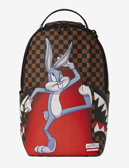 Zaino Sprayground marrone Looney Tunes Bugs Bunny reveal dlxsv backpack