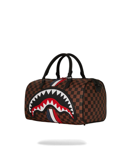 Borsa Sprayground marrone machine Francaise mini duffle