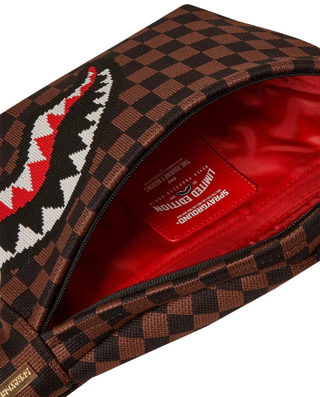 Marsupio Sprayground marrone knit sharks in paris 2.0 savvy crossbody