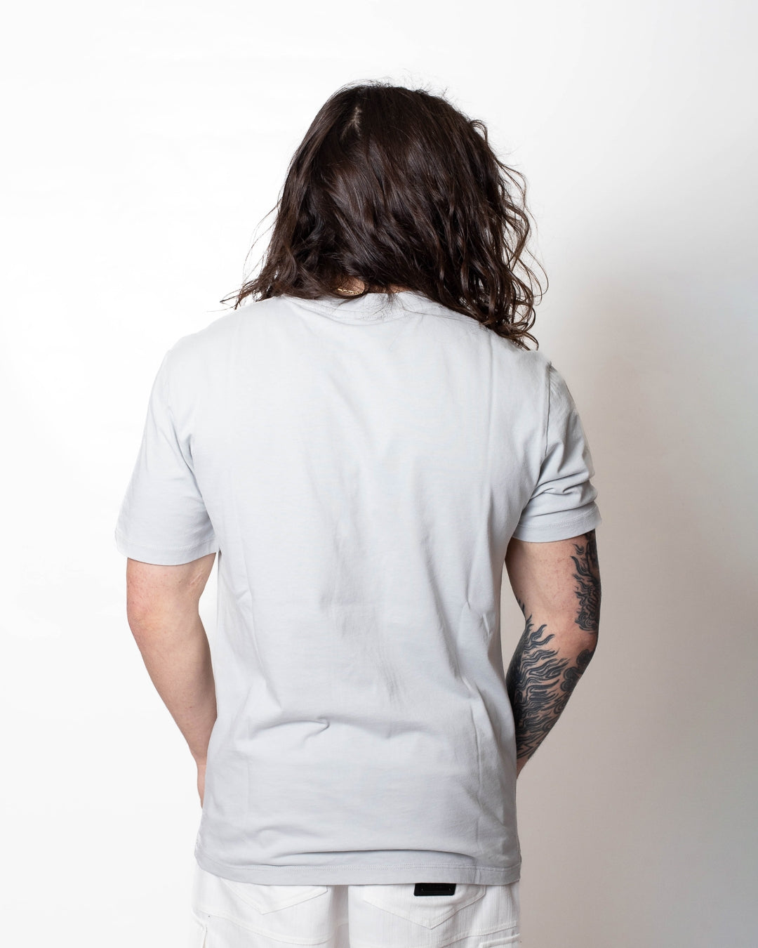 T-Shirt Gaelle con patch in denim uomo