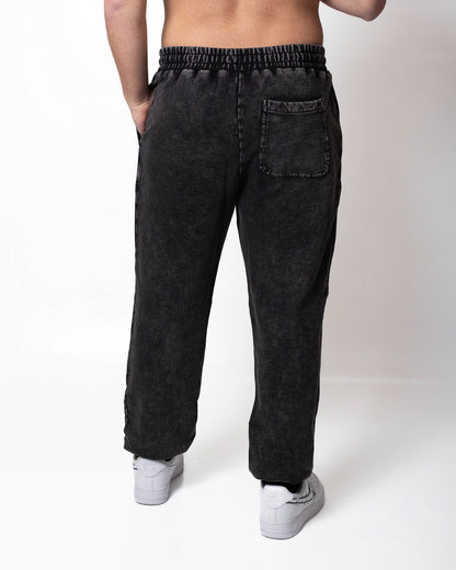 Pantalone Karl Lagerfeld Jeans in felpa con ricamo uomo