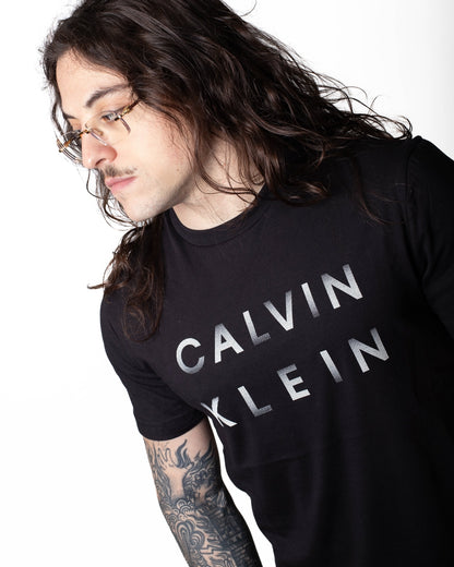 T-Shirt Calvin Klein con logo stampato uomo