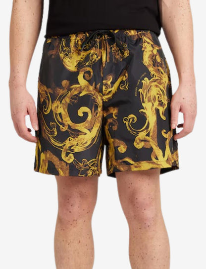 Boxer mare Versace Jeans Couture con stampa baroque all-over uomo