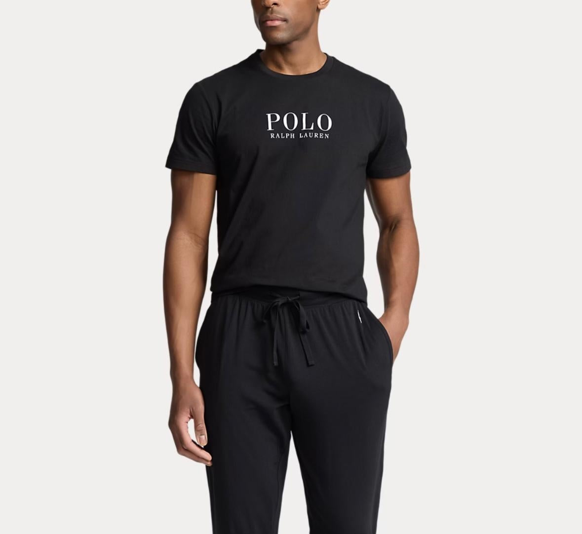 T-Shirt Polo Ralph Lauren con ricamo e logo stampato uomo