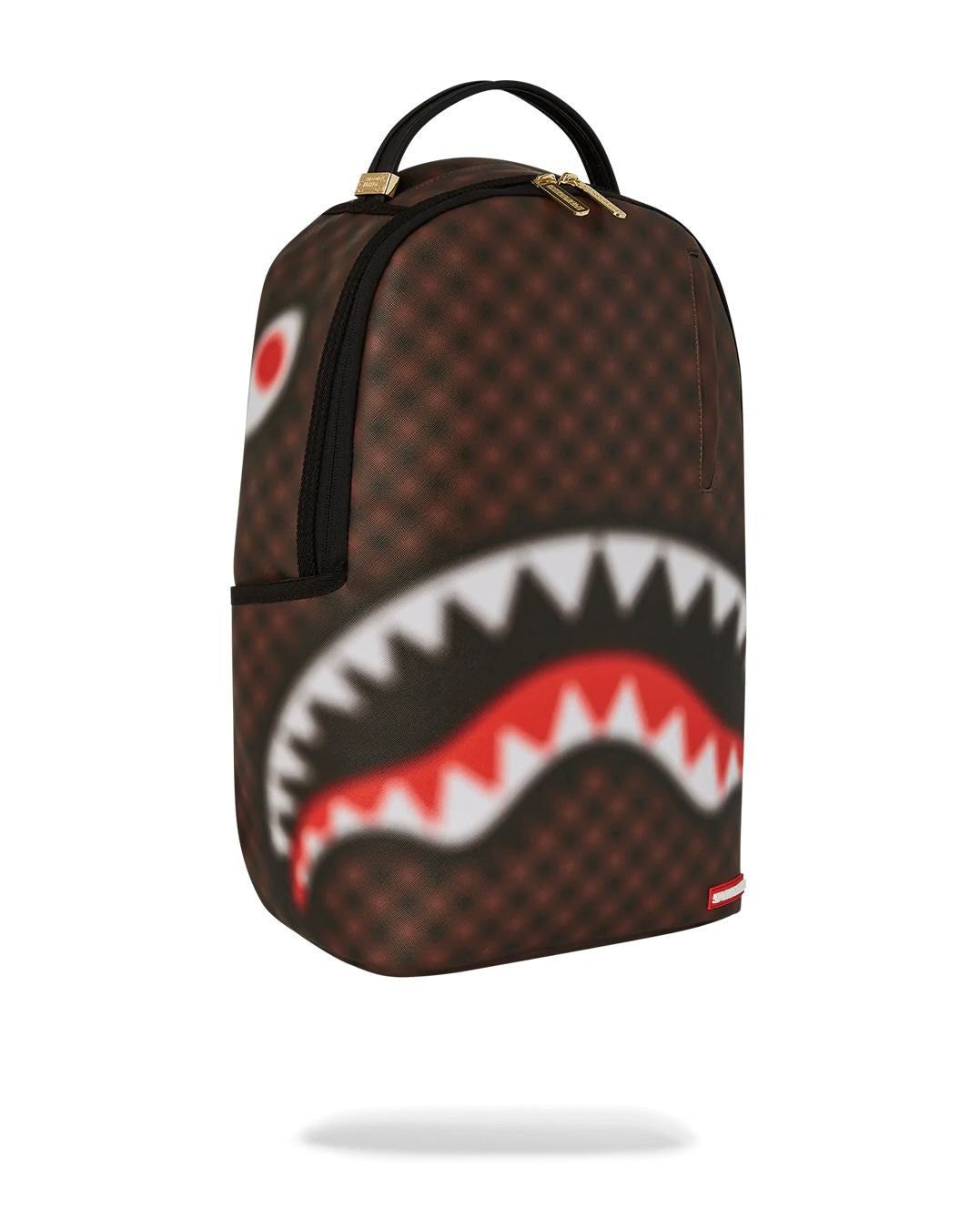 Zaino Sprayground marrone shark in paris blur  backpack