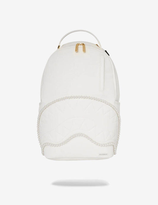 Zaino Sprayground bianco pearl sharkmouth backpack