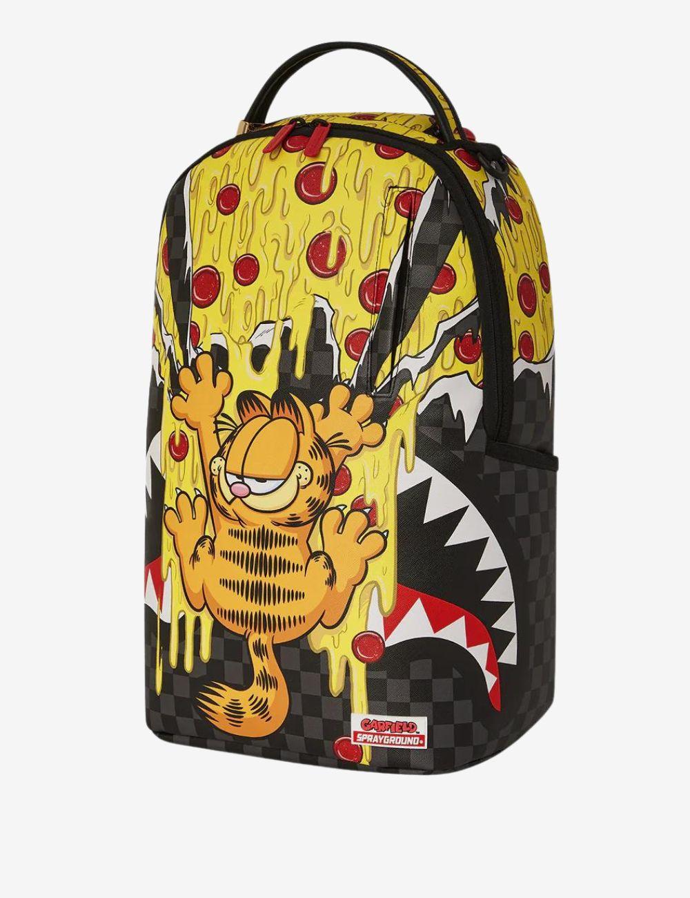 Zaino Sprayground nero Garfield pizza drips dlxsv backpack