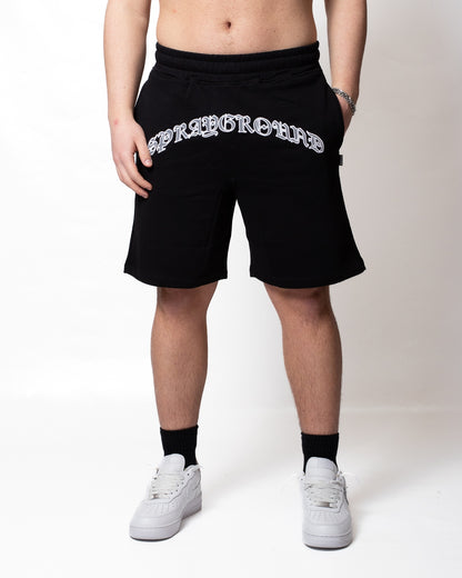 Shorts Sprayground "Goth Shark" in felpa