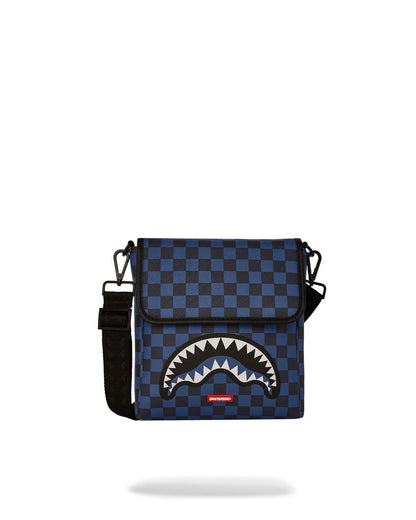 Tracolla Sprayground blu midnight sip messenger sling