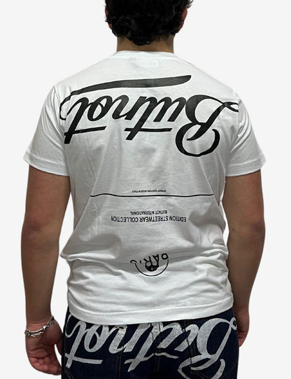 T-Shirt Butnot con stampa all-over uomo