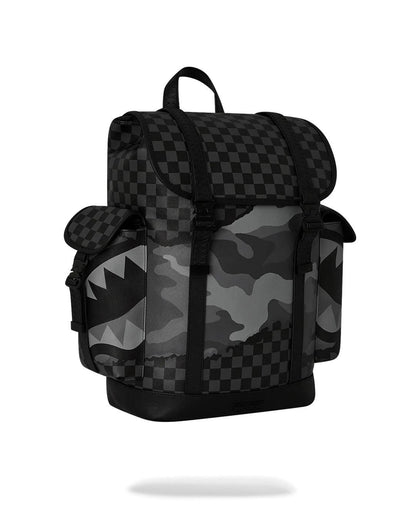 Zaino Sprayground nero 3AM riptide Monte Carlo dlxsv backpack