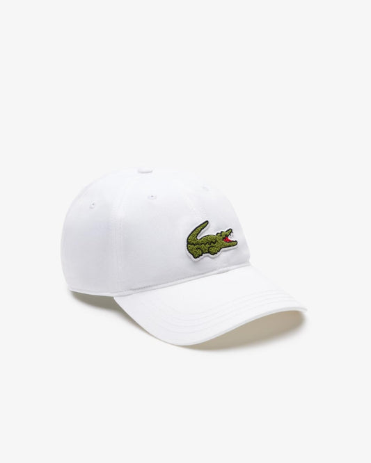 Cappello Lacoste con badge coccodrillo