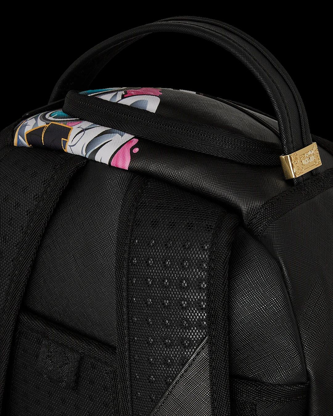 Zaino Sprayground nero half graf lipstick backpack